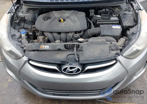 2012 Hyundai Elantra Limited (Ulsan Plant) z USA, uszkodzony, nr VIN KMHDH4AE7CU491459